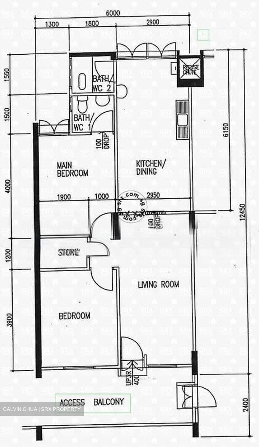 Blk 326 Clementi Avenue 5 (Clementi), HDB 3 Rooms #563817081